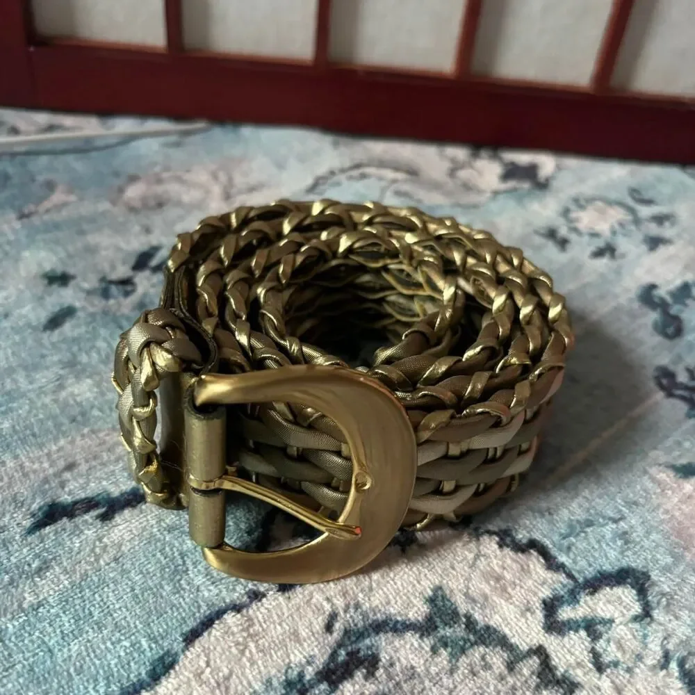 Unbranded Women's Silver and Gold Belt